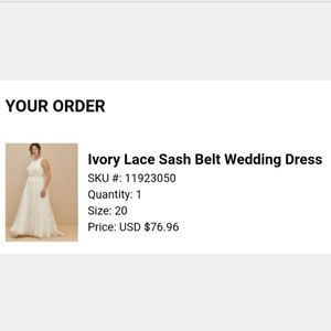 Ivory Wedding Dress